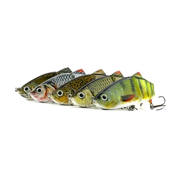 Isafish-Swimbaits-for-Bass-Crankbait-Bionic-Multi-Jointed-4-Segment-Pike-Fishing-Lures-Minnow-Hard-Bait-472-Inch-06-Ounce