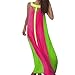 Long Dress, Howstar Women Maxi Sleeveless Multi-Color Summer Beach Stitching Dress