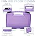 Life Made Better Sturdy Toy Storage Carrying Case, Compatible with Pomsies, Holds 3-5 Interactive Toys, Purple