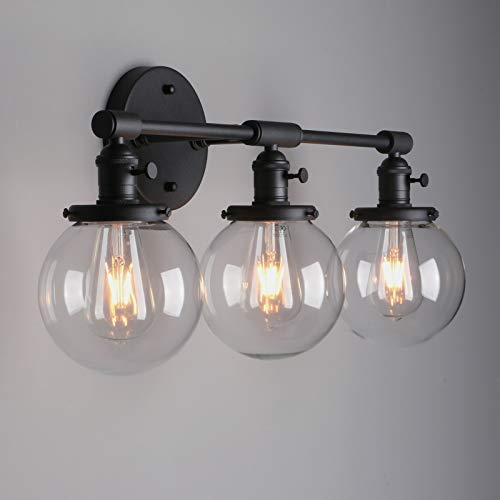 edison bulb bathroom light fixture