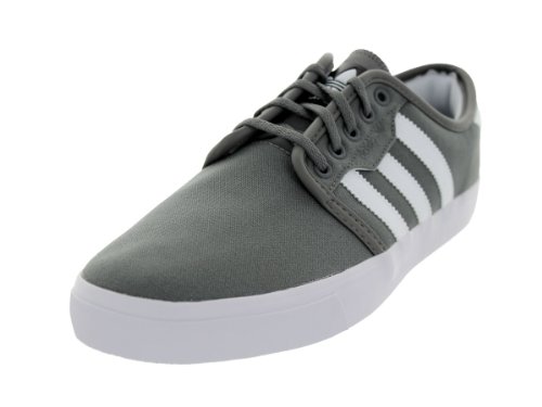 adidas gazelle silver green womens Kid's Originals Seeley "Solid Grey" Grade School