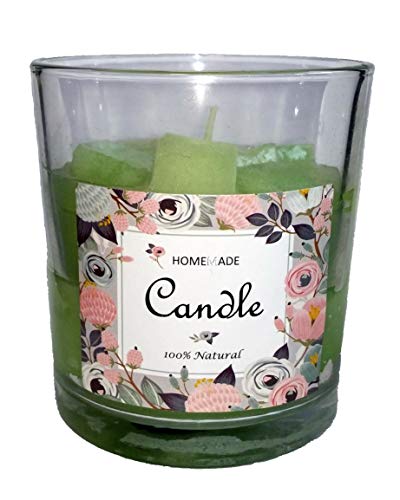 ZZYBIA Adhesive Homemade Candle Label Sticker 50pcs