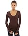 PattyBoutik Women Raglan V Neck Ruched Sides Top (Medium Brown Medium)