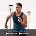 Bluetooth Headphones, Letsfit Wireless Headphones Bluetooth 5.0 HD Stereo Sound Wireless Earbuds w/Mic, 12 Hours Playtime Noise Cancelling Magnetic Design Workout Headphones for Sports, Gym, Running