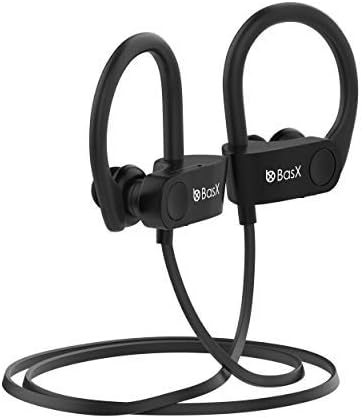 BasX V2 Bluetooth 4.2 in-Ear Noice Isolating Sport Earbuds Earphone with Mic