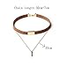 Tpocean 25pcs Black Velvet Multilayer Boho Long Lace-up Colorful Choker Necklaces with Pendant Stretch Plus Size Adjustable sets for Women Girls