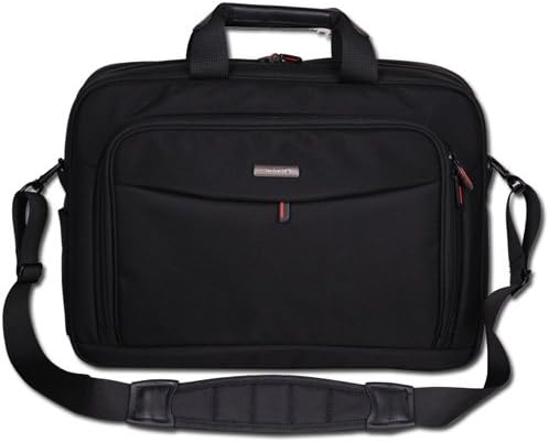 15 Inch Laptop Bag,ShengTS Briefcase for 15.6 Inch Apple/Dell/Hp/Msi/Asus/Lenovo/Acer/Toshiba/Samsung/Sony(Black)