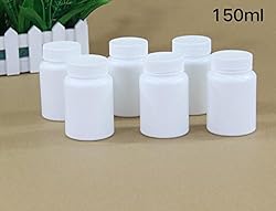12PCS Plastic Round Container Bottles Storage