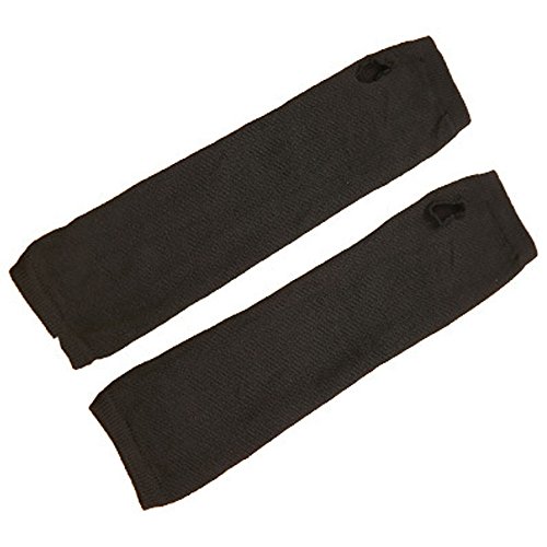 Shineweb Autumn and Winter Arm Warmer Fingerless Gloves Cosplay Stretch Gloves
