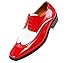 Amali Mens Two-Tone Wingtip Oxford Dress Shoe Style P1056
