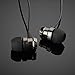 MChoice in-Ear Supper Bass Metal Earbuds Earphone Headphone Microphone 3.5mm (Black)