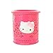 YOURNELO Cute Cat Hollow-Out Pen Pencil Holder Desk Organizer Accessories (Rose Butterfly)
