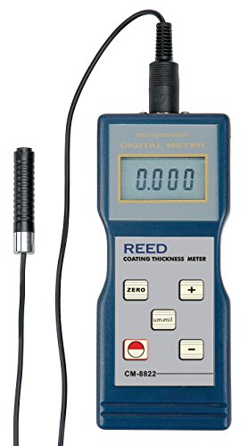 REED Instruments CM-8822 Coating Thickness Gauge, 0-1000Âµm/0-40mils