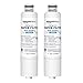 AmazonBasics Replacement Samsung DA29-00020B Refrigerator Water Filter - Advanced Filtration - 2-Pack