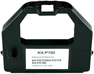 NEW PANASONIC KX-P2180 BLACK COMPATIBLE RIBBON; SUPERIOR REPLACEMENT FOR PANASONIC KX-P2180, DATAPRODUCTS R6430, NU-KOTE BM325. (GRC T528-5NB)