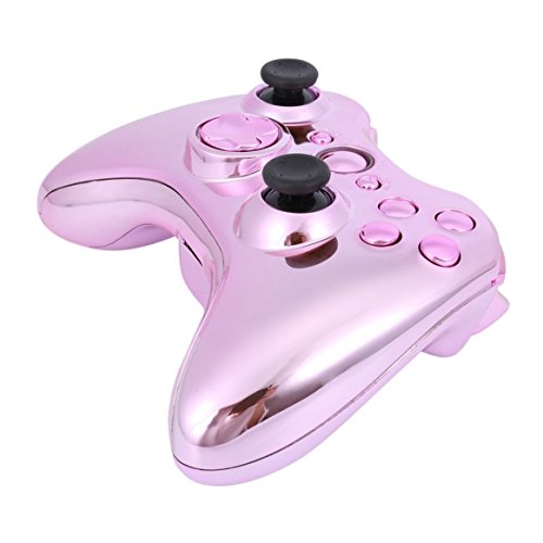 Dalkeyie Wireless Controller Shell Case Bumper Thumbsticks Buttons Game for Xbox 360