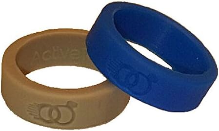 Active Rings - 2 Replacement Wedding Rings for your active lifestyle. Never lose or damage your real wedding ring. Wear an Active Ring!