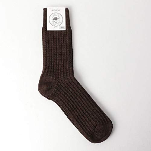 Amazon ビューティ ユース ユナイテッドアローズ メンズ Beauty Youth Local Roots Waffle Socks ソックス Dk Brown Free ビジネスソックス 通販