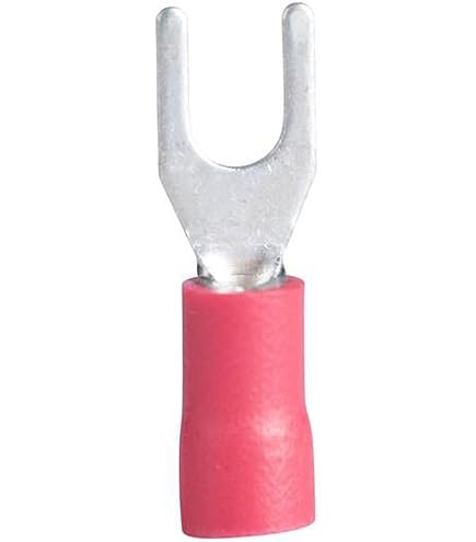 BLOCK SPADE NON-INSULATED TERMINAL 22-18 AWG #8 100PK - View #8
