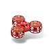 BoniToys F1 Flying Fidget Spinner,Anti-Anxiety Relieving Boredom Interactive Mini Drone Outdoor Spinning Toys for Kids Adult,Vivid Red