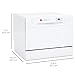 Best Choice Products Small Spaces Kitchen Countertop Portable Dishwasher w/ 6 Wash Cycles and Preset Start Function