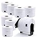 DK-1202 Labels Compatible Brother Die-Cut Shipping Label 62mm x 100mm(2-3/7 x 4 Inches) With One Refillable Cartridge for Brother QL 700 720NW 570 500 Printer and more (300 labels Per Roll, 8 Rolls )
