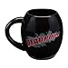 Vandor Marvel Deadpool 18 oz Oval Ceramic Mug, Black, Red, and White