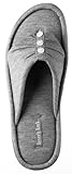 Beverly Rock Womans New T-Shirt Cotton Feel Buttoned Thong Sandal Slipper