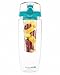 Best Fruit Infused Water Bottle - Large 32 Oz - Teal - Infusion H2O (More Color Options)