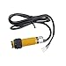 uxcell Retroreflective Photoelectric Switch Sensor with Reflector Panel, PNP NO DC 10-30V