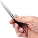 Grand Way Folding Pocket Knife - Folding Navaja Knife - EDC and Outdoor Large Fold Knives Classic Stainless Steel Blade with Plastic Handle - Best Pocket Knife for Urban and Hiking FB 806 B