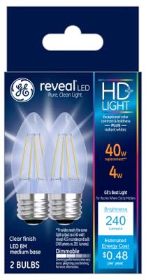 GE Bulb Led RVL Blnt Sw 4w