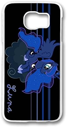 Galaxy S6 Edge Cases, Fashion Style My Little Pony Blue Samsung Galaxy S6 Edge Case Hard PC Clear Shock