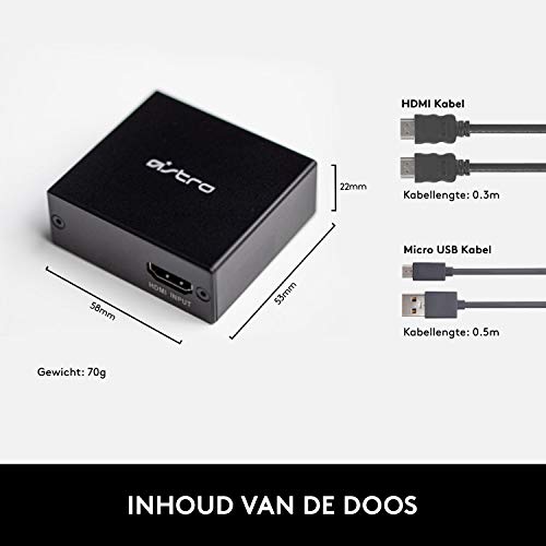 Astro HDMI-adapter voor PS5, 4K HDMI-audio-extractor naar optische Spdif Toslink, Compatibel met A50-basisstation… - Afbeelding 7
