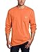 Carhartt Men's Loose Fit Heavyweight Long-Sleeve Pocket T-Shirt (Closeout), Orange, SmallXX-Large Tall