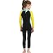 Dark Lightning Kids Wetsuit Full Thermal Suit, Grils, Blue, Size Kids M size