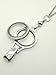 Floating Locket Charm Lanyard Twist Screw Open with Badge ID Holder Keychain Name Stainless Steel 30 Inch Necklace Rolo Chain W/No Repeat 50pcs Floating Charms Lot (Random) + Gift Box (Twist Style)