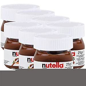 Nutella Hazelnut Chocolate Spread Weekly Mini Jar 7 x 25g