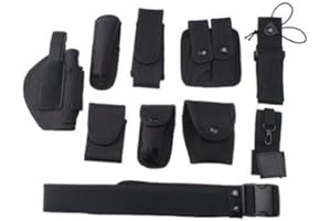 Bargain Crusader Police Security Duty Belt Modular Equipment Law Enforcement Hunting Game Versatile Utility Adjustable