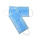 Disposable Medical Face Mask - Thick 3Ply Medical Masks with Comfortable Earloop, Great for Dust, Germ and Virus Protection and Personal Health (50pcs, Blue)