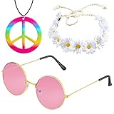 Beelittle Hippie Costume Set - 60's Style Retro