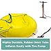 SwimSchool Heavy Duty, Swim Trainer Tube Vest for Toddlers & Young Kids, Pool Float, Learn-to-Swim, Adjustable Safety Strap, Yellow, Light Yellow (SSO10166YL)