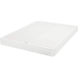 Amazon Basics Smart Box Spring Bed Base, 9-Inch Mattress Foundation - Queen Size, Tool-Free Easy Assembly