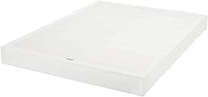 Amazon.com: Amazon Basics Smart Box Spring Bed Base, 9-Inch Mattress ...