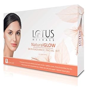 Lotus Herbals Natural Glow Kit Skin Radiance 1 Facial Kit