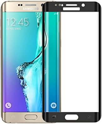 S7 Edge Screen Protector, Dlix 3D Tempered Glass Screen Protector for S7 Edge 360° Full Cover for Samsung S7 Edge, Ultra Touch Sensitivity, Anti-finger printer, Bubble-free (black)