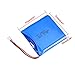 uxcell Power Supply DC 3.7V 3000mAh 105151 Li-ion Rechargeable Lithium Polymer Li-Po Battery