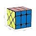 D-FantiX Yongjun Yileng Cube YJ Fisher Cube 3x3 Speed Cube Puzzle Black