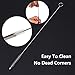 Aoocan set of 8 stainless steel metal smores sticks long 34 inch, reusable outdoor grill