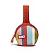 Built Paci-Finder Single Pacifier Holder, Baby Pink Stripe